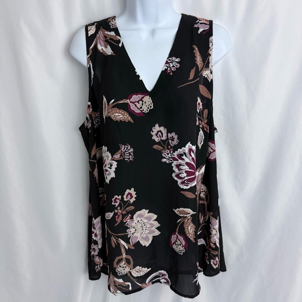 Maurices Floral Blouse Size 0X
